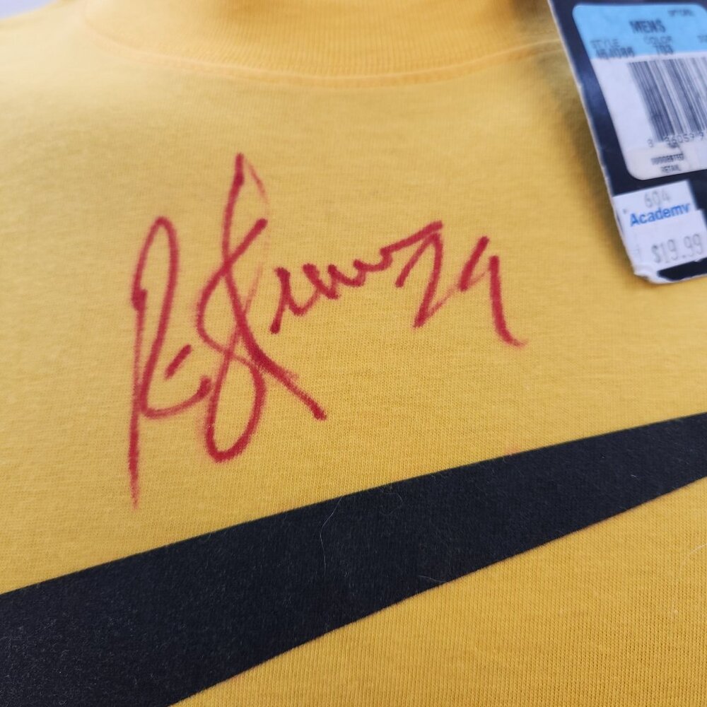 Nike Just Do It T-Shirt M Drew Pearson 88 ROH Autographed Cowboys Legend NWT - Picture 4 of 6